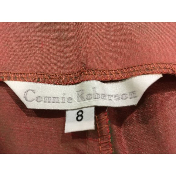 Connie Robertson gorgeous burgundy satin pants - Picture 5 of 5